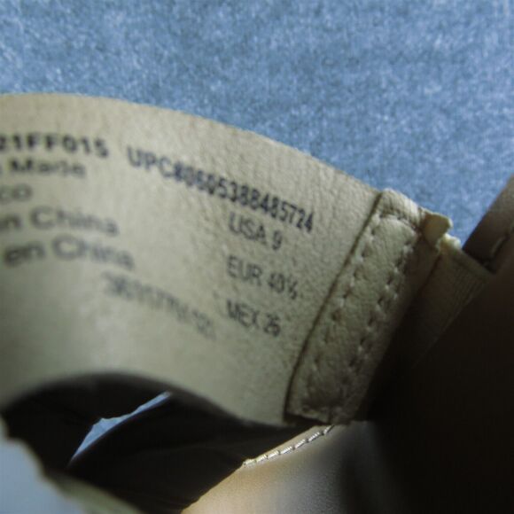 Time And Tru Women's Slide White Synthetic Size 9M Gently Used 2025 - Picture 5 of 6